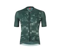 Loeffler Skys Escape Full Zip Short Sleeve Jersey Verde 52 Uomo