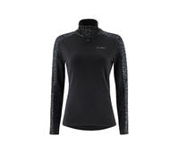LÖFFLER Maglia intima da sci di fondo da donna a collo alto Starlit Transtex nero | 36