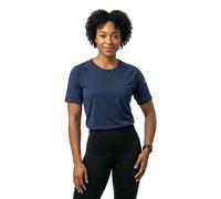 Loeffler Merino-tencel Cf Short Sleeve T-shirt Blu XL Donna