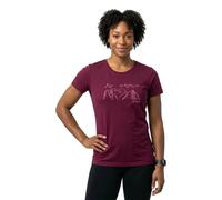 Loeffler Sunset Merino-tencel (tm) Short Sleeve T-shirt Viola 40 Donna