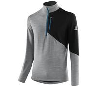 Löffler - Midlayer Block Transtex Merino - Maglia a manica lunga merino 50 grigio