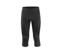 LÖFFLER Pantaloncini da ciclista da uomo Basic 3/4 con cintura nero | 52