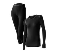 Loeffler Transtex Warm Base Layer Set Nero 40 Donna