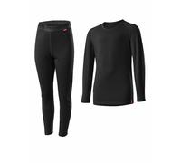 Löffler - Kid's Set Lang Transtex Warm - Intimo sintetico 140 nero