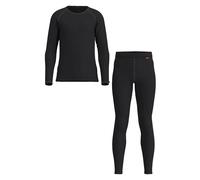 Löffler - Kid's Set Long Transtex Warm - Intimo sintetico 152 nero