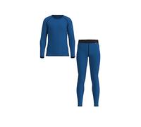 Loeffler Transtex® Warm Base Layer Set Blu 128 cm Bambino,Bambina