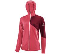 LÖFFLER W Hooded Jacket Agila As - Donna - Rosa - Taglia S- modello 2024