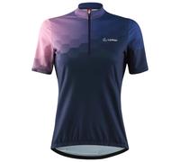 Löffler - Women's Bike Jersey Half-Zip Prisma Mid - Maglietta da ciclismo 46 blu