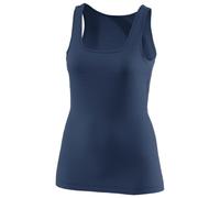 Loeffler Merino Light Sleeveless T-shirt Blu S Donna