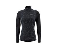 LÖFFLER Zipshirt intimo da donna STARLIT TRANSTEX® nero | 34
