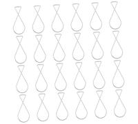 LOEFLIFA 100 Pezzi Ganci Metallici per Soffitto Sospeso Clip Resistenti Antiruggine per Decorazioni e Ufficio Ganci Sospensione per Piastrelle Rete per Appendere e Oggetti Leggeri