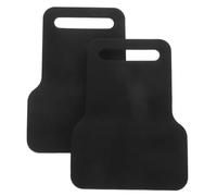 LOEFLIFA 2 Pezzi Protezione Pedana Porta Acciaio Inox Antigraffio Antisdrucciolo per Suv e Camion Spaziatore Gancio Pedana Rinforzato per Ammaccature e Usura