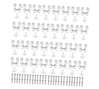 LOEFLIFA 200 Pezzi Di Clip Per Striscia Luminosa Nastro Flessibile Ganci Per Luci A Corda Clip Per Luci A Corda Clip Di Montaggio Per Striscia Luminosa Clip Per Strisce Luminose
