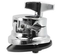 LOEFLIFA Base di Montaggio in Lega di Zinco per Gambe di Tom, Accessori per Batteria Orecchie Rotonde, Adatta a Timpano da Pavimento e Set per Musicisti