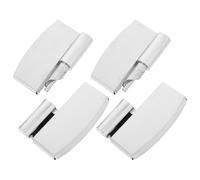 LOEFLIFA Cerniere per Porte Wc in Acciaio Inox Rimovibili, Set 2 Pezzi Chiusura Automatica, Cerniere per Ante Mobili e Partizioni Bagno Pubblico, Cerniera Destra Regolabile per Servizi