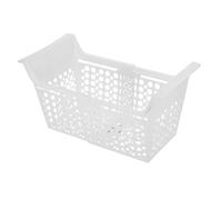 LOEFLIFA Cestino Freezer Estensibile in Resistente Drenaggio per Organizer Congelatore Pozzetto Contenitore Multiuso per Cucina