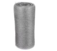 LOEFLIFA Mesh Rete in Acciaio Inossidabile Argento, Barriera Contro i Roditori, Resistente alla Rottura, per Finestre e Prese d'Aria con Guanti