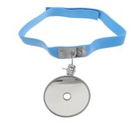 LOEFLIFA Specchio Riflettente per Esame Medico Professionale a Fascia Regolabile in Metallo, Specchio Diagnostico Clinico per Orecchie, Naso e Fronte, Ausilio Luminoso per Uso Ospedaliero