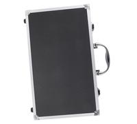 LOEFLIFA Valigetta Porta Microfoni Durevole in Alluminio per Microfoni Wireless Custodia Protettiva Leggera e Portatile per Karaoke e Studio di Registrazione