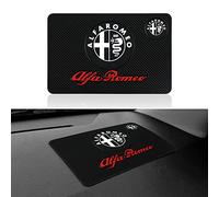 LOERSS Tappetino Antiscivolo Cruscotto Dell'auto, per Alfa Romeo 159 147 156 155 Mito Giulietta Spider GT Stelvio Giulia, Resistente al Calore, Tappetino Adesivo Telefono con Profumo