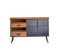 loeusjfnr Armadio per sala da pranzo in stile nordico retrò credenza in ferro vecchia personalità portico armadio soggiorno divano