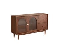 loeusjfnr Armadio per sala da pranzo Nordic Retro in legno massello Credenza da pranzo Semplice Casa Tea Cabinet Soggiorno Storage