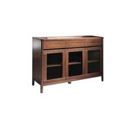 loeusjfnr Mobile per Sala da Pranzo Mobiletto for stoviglie moderno in legno massello contro il mobiletto for la casa a parete