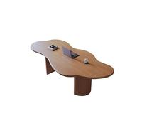 loeusjfnr Scrivanie per Ufficio Domestico Mobili semplici in legno massello dalle forme speciali, banco da lavoro creativo for ufficio, scrivania for computer studio a casa(160x80x75cm)