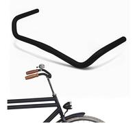 LOEVELOSI Manubrio classico per bicicletta olandese, design vintage, in alluminio, colore nero, per bici da corsa retrò, olandese, da uomo, da città, da donna e olandese