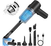 LOEVERY Mini Aspirapolvere Senza Fili, 9000Pa Potente Aspirabriciole,3 in 1 aspirapolvere per auto, per la pulizia di animali domestici capelli auto casa