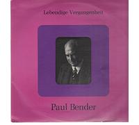 LOEWE Carl Johann Gottfried (Germania) - Paul Bender (1875-1947) -- Lebendige Vergangenheit () - Singt volkslied und lieder aus: Loewe, Strauss, Graener ----Lebendige Vergangenheit-LV 19-BENDER Paul; RAUCHEISEN Michael (pianoforte)-LOEWE Carl Johann Gottfried (Germania)