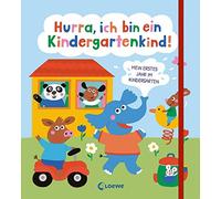 Loewe Eintragbü Hurra, ich bin ein Kindergartenkind: Mein er (Copertina rigida)