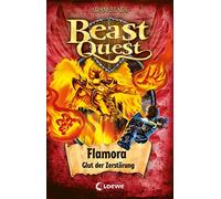 Loewe Kinderbüc Beast Quest (Band 64) - Flamora, Glut der Zer (Copertina rigida)