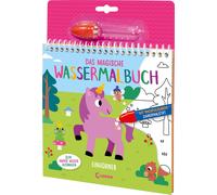 Loewe Kreativ S Das magische Wassermalbuch - Einhörner: Male die (Anello, filo)