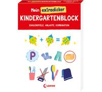 Loewe Lernen un Mein extradicker Kindergartenblock: Lernblock ab 4 J (Tascabile)