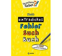 Loewe Lernen un Mein extradickes Fehler-Such-Buch (gelb): Mit 300 ve (Tascabile)