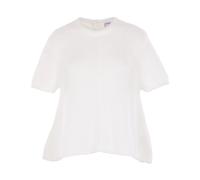 Loewe - Maglia a Maniche Corte con Scollo Rotondo - -Knitwear -Donna -Bianco -S