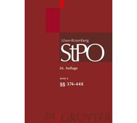 Löwe/Rosenberg. Die Strafprozeßordnung und das Gerichtsverfas (Copertina rigida)