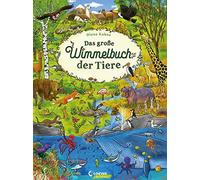 Loewe Wimmelbüc Das große Wimmelbuch der Tiere: Suchbuch mit (Copertina rigida)