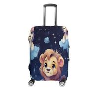 LöweTiger - Trolley con rivestimento per valigia, in marmo, elastico, lavabile, con chiusura lampo, antigraffio, R2, M(22-24in), Custodia per valigia