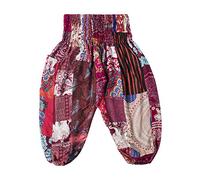 Lofbaz per Pantalone Boho patchbambini - Borgogna - 12-13Y