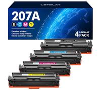 LOFBLAT 207A 207X Toner Compatibili (Senza Chip) per HP 207A W2210A 207X Multipack per HP Color Laserjet Pro MFP M283fdw M255dw M283fdn M283 M255 M255nw M282nw M282 (Nero Ciano Giallo Magenta, 4-Pack)