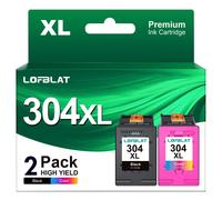 LOFBLAT 304XL Cartucce per HP 304 XL Nero e Colore per Envy 5032