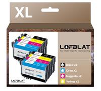 LOFBLAT 603XL Cartucce d'inchiostro per Epson 603 XL per Expression Home XP-2100 XP-3100 XP-2150 XP-4100 XP-2100 XP-2105 Workforce WF-2810 WF-2830 WF-2850 (2 Nero, 2 Ciano, 2 Magenta, 2 Giallo)