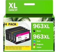 LOFBLAT 963XL Officejet Pro 9010 Cartucce compatibili con HP 963 XL per HP 9020 9012 9022 9014 9015 9016 9018 9019 (963XL Multipack, confezione da 4)