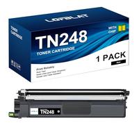 LOFBLAT TN248 TN248XL TN-248CMYK Compatibile per Brother TN248 TN248XL Nero per Brother MFC-L3760CDW Toner per MFC-L3740CDW MFC-L3740CDWE DCP-L3560CDW DCP-L3555CDW HL-L3520CDWE (nero)