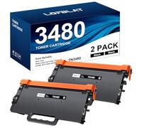 LOFBLAT TN3480 Compatibili Toner per Brother TN-3480 TN3480 TN3430 TN 3480 3430 nero per Brother HL-L5100DN MFC-L5750DW MFC-L5700DW DCP-L5500DN HL-L5200DW HL-L6400DW HL-L5000D HL-L5200DWT (2 Nero)