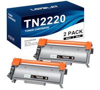 LOFBLAT Toner TN2220 TN 2220 compatibile con Brother TN2220 TN-2010 per Brother MFC-7360N MFC-7460DN MFC-7860DW FAX-2840 FAX-2940 HL-2130 HL-2240 HL-2250DN HL-2135W DCP-7055 DCP-705 055 W (2 nero,
