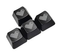 L'offerta personalizzabile dei keycaps del cuore dell'OEM migliora l'appello visivo per il gioco notturno e la decorazione del desktop 4PCS