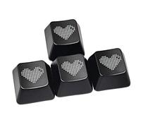 L'offerta personalizzabile dei keycaps del cuore dell'OEM migliora l'appello visivo per il gioco notturno e la decorazione del desktop 4PCS